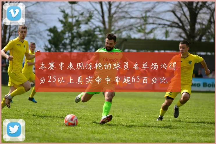 本赛季表现惊艳的球员名单场均得分25以上真实命中率超65百分比